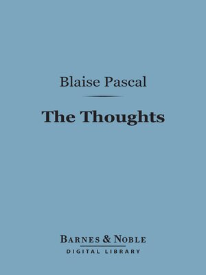 The Thoughts (Barnes & Noble Digital Library) - ebook
